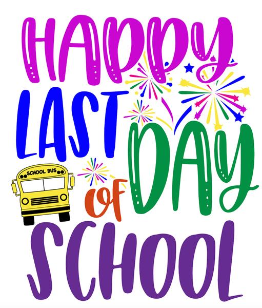 LAST DAY OF SCHOOL IS AN EARLY RELEASE DAY!
